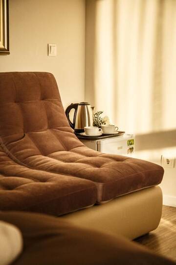 Семейный люкс с балконом в Отеле Opera Center Hotel